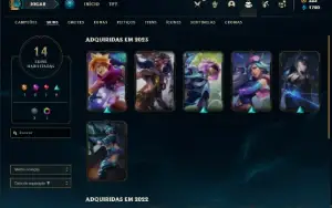Conta Platina 1 - 14 skin/ ADC