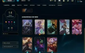 Conta Platina 1 - 14 skin/ ADC