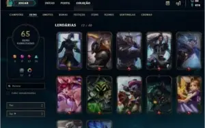 conta lol boa e em conta