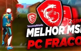 (Promoção) Msi Ultra Lite + Apk Free Fire Atualizado 2025