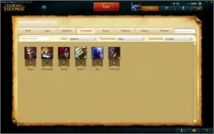 CONTA LOL LVL 16 +6 CAMPEÕES + 2800 IP