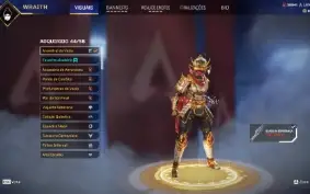 Apex Legends/Herança Wraith + De 125 Itens Lendários
