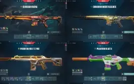 Conta Valorant 108 Skins + 5 Facas 14 Vandal Especial