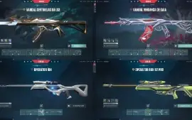 Conta Valorant 108 Skins + 5 Facas 14 Vandal Especial