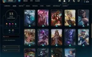 Vende-se Conta de LoL Platina 1