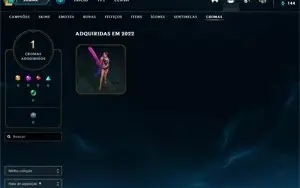VENDO CONTA UNRANKED 30 COM SKIN DA RIVEN E FIORA!