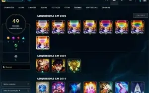 VENDO CONTA UNRANKED 30 COM SKIN DA RIVEN E FIORA!