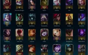 CONTA DE LEAGUE OF LEGENDS (PLATINA V E 65 SKINS)