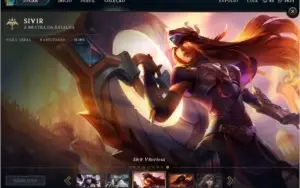 CONTA LOL PLATINA 2 , 20 SKINS , 85 CAMPEÕES 6 RUNE PAGES