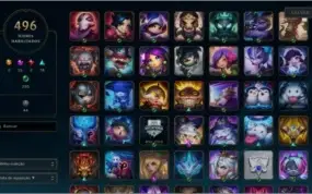 CONTA LEAGUE OF LEGENDS