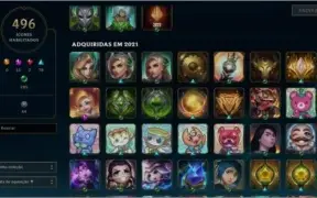 CONTA LEAGUE OF LEGENDS