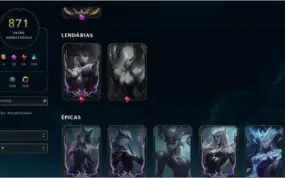 CONTA LEAGUE OF LEGENDS