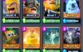 Conta Clash, cartas bem upadas 11 lendárias 4000+ troféus