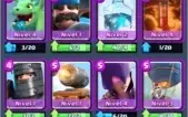 Conta Clash, cartas bem upadas 11 lendárias 4000+ troféus