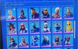 CONTA FORTNITE rara
