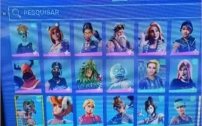 CONTA FORTNITE rara