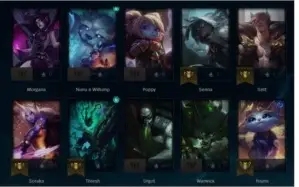 Conta league of legends (nunca jogado ranked)