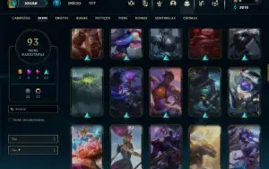Esmeralda 3 com 125 Champs e 93 Skins