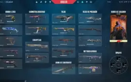 Conta Valorant 6000 Reais Gastos Muitas Skins