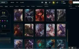 CONTA PLATINA 1 LOL PRONTA PRA TROCAR DE NICK
