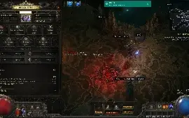 Spark destruindo boss no POE 2 – 300k DPS + Aflições e Mana