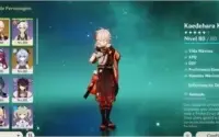 Ganyu + Baal + Childe + Kazuha + Diluc c1 + Qiqi + armas