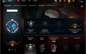 Conta prata 1 com 129 champs e 80 skins.