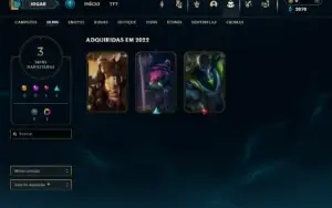Prata 4 com 26 Champs e 3 Skins