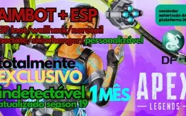 (1MÊS) AIMBOT Apex Legends Indetectado Temporada 19 Conduit