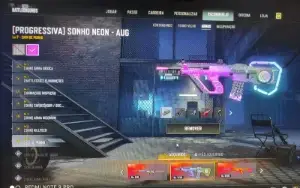 Conta Patamar 5 Lvl 500 Com 3 Progressivas + Full Itens