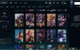 Conta League of Legends lvl 380
