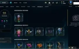 Conta League of Legends lvl 380