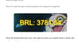 Conta lol 421skins dima 2
