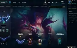Conta lol 421skins dima 2
