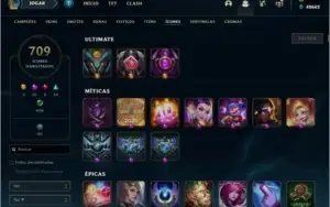 Conta de League of Legends (Mestre)