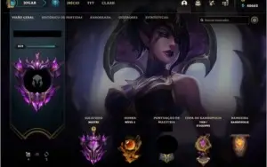 Conta de League of Legends (Mestre)