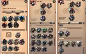 Conta Albion (Spec Sets, Spec Coleta, Itens, Skins, Prata)