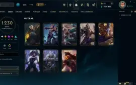 Conta Rara LOL 2011 - Skins Raras