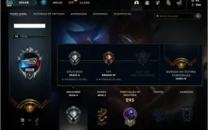 Conta prata 2 com 100 skins e 137 champs