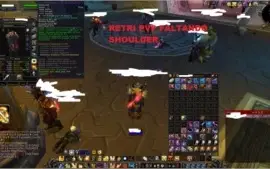Pala retri com mourne e druida wow brasil