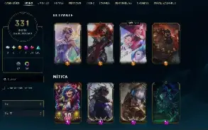 Conta Lol 331 skins (4 ultimate)