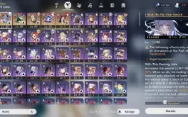Conta Star Rail Lv 70 : 14 Personagens 5 estrelas