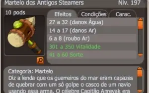 Martelo dos antigos steamers (spiritia)