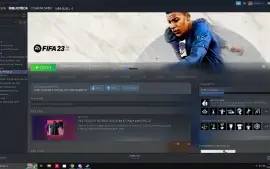 Conta Steam Com Fifa 23 E Outros Jogos Comprados