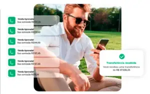 Gerador de Notificações Kiwify + NU + HOT MART