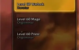WoW Classic Mage/Lock/Priest 60 Epic Mounts