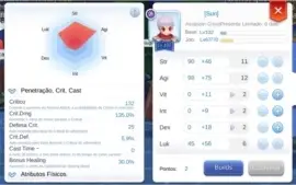 RAGNAROK MOBILE - SINX NV 102/67 COM 510GM + 165KK CASH