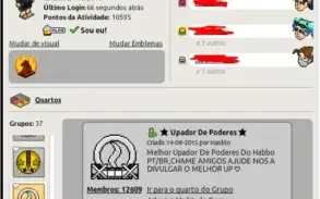 CONTA HABBO 2010 COM 2 PÁGINAS DE MOBI + VISUAIS