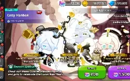 Cookie run kingdom Burning Spice+mystic flour + 170k Crys