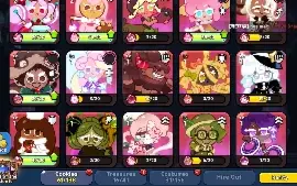 Cookie run kingdom Burning Spice+mystic flour + 170k Crys